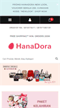 Mobile Screenshot of hanadora.com